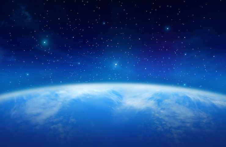 pianeta visto dallo spazio